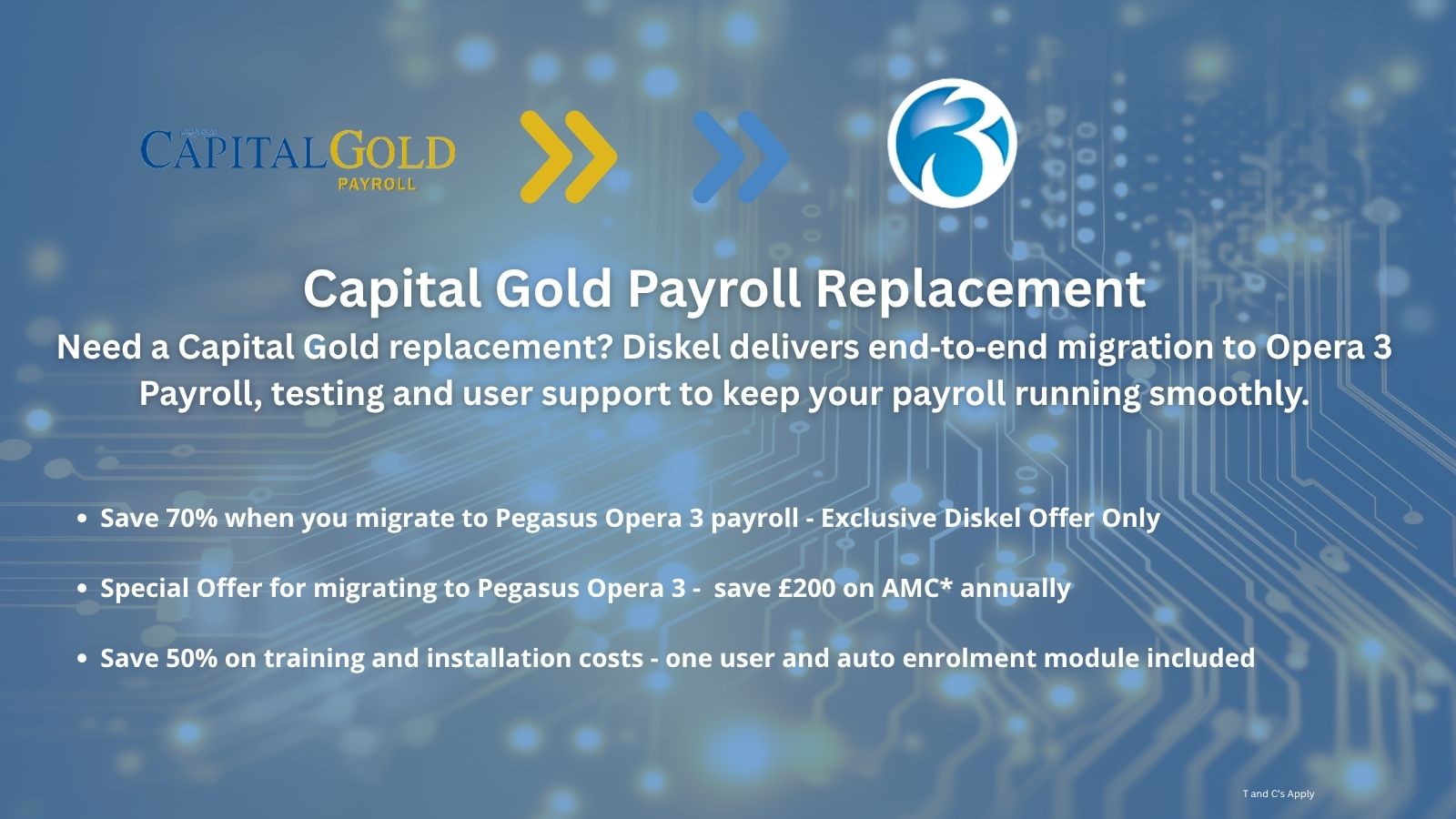 Pegasus Announcement Capital Gold Payroll Replacement Capital Gold Payroll