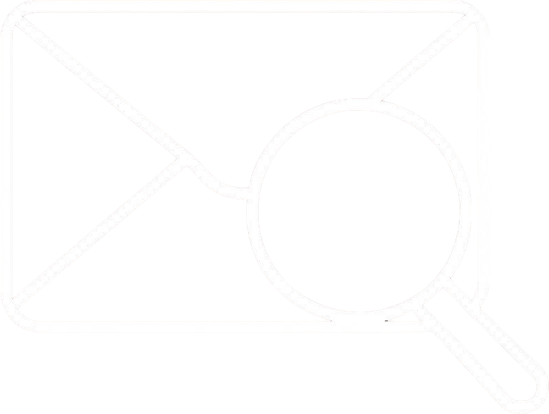 Email scanning and spam filtering icon